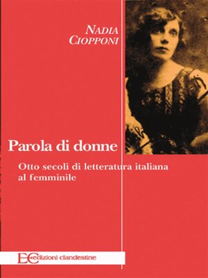 cover image of Parola di donne